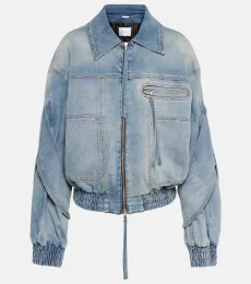 Denim bomber jacket Denim bomber jacket