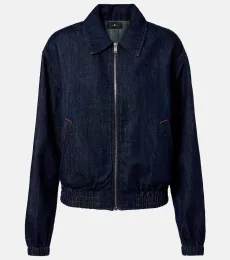 Denim bomber jacket Denim bomber jacket