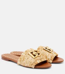 DG raffia-effect slides DG raffia-effect slides