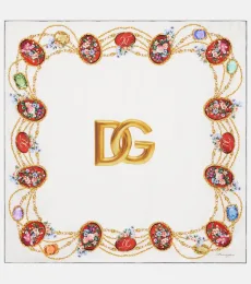 DG silk scarf DG silk scarf