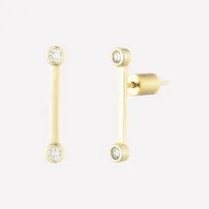 Diana Everyday Studs - 18k Gold Plated