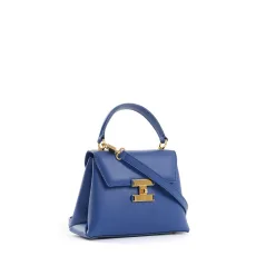 Diana leather handbag - Lush Denim Diana leather handbag - Lush Denim