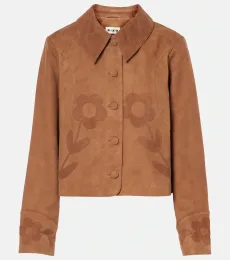 Dionne appliquà suede jacket Dionne appliquà suede jacket