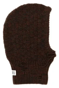 Distressed wool balaclava - Multicolor