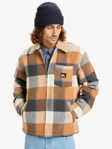 Dna Sherpa Harrington - Men Brown Harrington Jacket Dna Sherpa Harrington - Men Brown Harrington Jacket