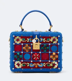 Dolce Box beaded box bag Dolce Box beaded box bag