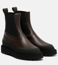 Dolomite leather Chelsea boots