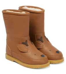 Donsje Wadudu leather ankle boots