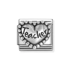 Dotted Teacher Charm Dotted Teacher Charm