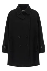 Double-breasted caban - Black