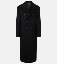 Double-breasted cashmere coat Double-breasted cashmere coat