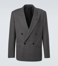 Double-breasted wool blazer Double-breasted wool blazer