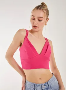 Double Strap Bralette Pink Double Strap Bralette Pink