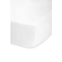 Double - White Fitted Sheets Easy Care 68 Pick Polycotton Double - White Fitted Sheets Easy Care 68 Pick Polycotton