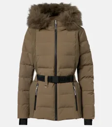Doudoune 64cm belted down jacket