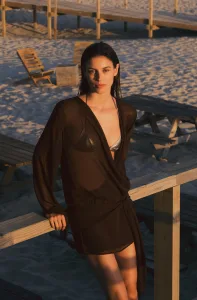 Draped Wrap Dress