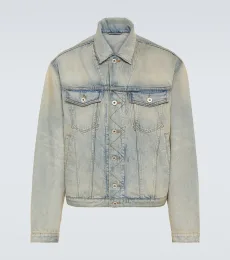 Drawn Varsity embroidered denim jacket Drawn Varsity embroidered denim jacket