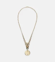 Dream Lattice 18kt gold chain necklace with diamonds