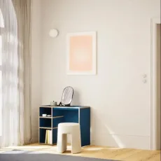 Dressing Table in Blue with Backpanels
