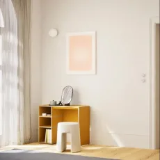 Dressing Table in Yellow with Backpanels