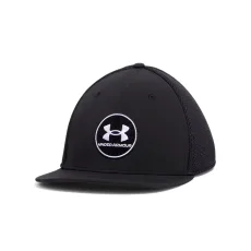 Drive Mid Mens Stretch Fit Cap Black / White S/M Drive Mid Mens Stretch Fit Cap Black / White S/M