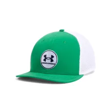 Drive Mid Mens Stretch Fit Cap Team Kelly Green / Midnight Navy / Drive Mid Mens Stretch Fit Cap Team Kelly Green / Midnight Navy /