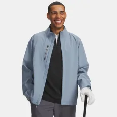 Drive Pro Men's Rain Jacket Blue Wind White XL Drive Pro Men's Rain Jacket Blue Wind White XL