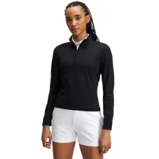 Drive WoMens ¼ Zip Black / Black XS