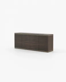 DUANE Set of 6 Chest of Drawers Smoked Eucalyptus Veneer Matte DUANE Set of 6 Chest of Drawers Smoked Eucalyptus Veneer Matte