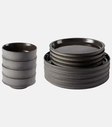 Dune porcelain 12-piece dinner set by Kelly Wearstler Dune porcelain 12-piece dinner set by Kelly Wearstler