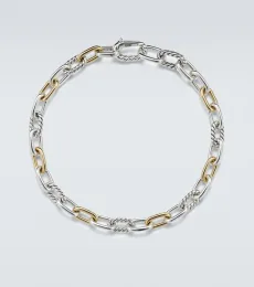 DY Madison 925 sterling silver and 18kt gold bracelet DY Madison 925 sterling silver and 18kt gold bracelet
