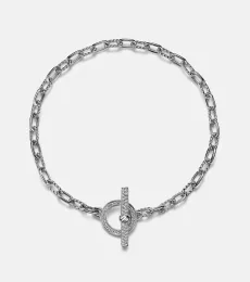 DY Madison sterling silver bracelet with diamonds DY Madison sterling silver bracelet with diamonds