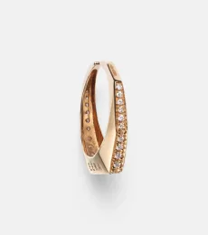 EÃra Sabrina 18kt rose gold ear cuff with white diamonds EÃra Sabrina 18kt rose gold ear cuff with white diamonds