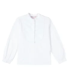 Ebora cotton poplin blouse