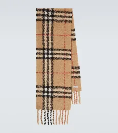 Écharpe Burberry Check en laine mélangée Écharpe Burberry Check en laine mélangée