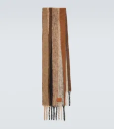 Écharpe en jacquard d'alpaga mélangé Écharpe en jacquard d'alpaga mélangé
