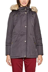 edc by Women's 097cc1g024 Coat, Grey (Dark Grey 020), X-Small