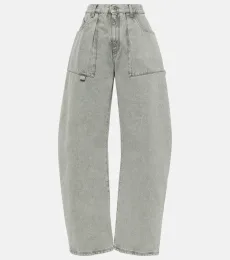 Effie mid-rise barrel-leg jeans Effie mid-rise barrel-leg jeans