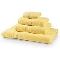 Egyptian Collection 700 gsm Lemon Bath Sheets - Pack of Egyptian Collection 700 gsm Lemon Bath Sheets - Pack of