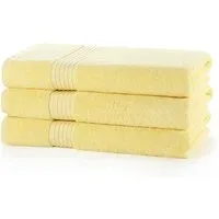 Egyptian Collection 700 gsm Lemon Bath Towels - Box of 24 Egyptian Collection 700 gsm Lemon Bath Towels - Box of 24