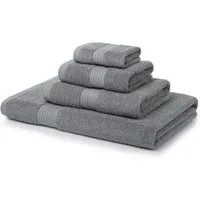 Egyptian Collection 700 gsm Silver Bath Towels - Box of 24 Egyptian Collection 700 gsm Silver Bath Towels - Box of 24