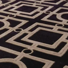 Eichholtz Carpet Evans Black 170 x 240cm Eichholtz Carpet Evans Black 170 x 240cm