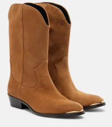 Elbana 35 suede cowboy boots Elbana 35 suede cowboy boots