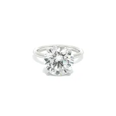 Elegant Classic Round Cut Engagement Ring 12mm Elegant Classic Round Cut Engagement Ring 12mm