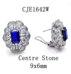 Elegant Every Day Lever-Back Silver Earrings