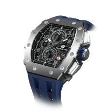 Elemental Series-Calendar Version TB8204Q Silver Blue Elemental Series-Calendar Version TB8204Q Silver Blue