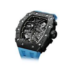 Elemental Series-Carbon Fiber Automatic Watch TB8209CF Black Blue Elemental Series-Carbon Fiber Automatic Watch TB8209CF Black Blue