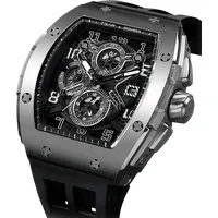 Elemental Series-Quartz Watch TB8211Q Silver Black Elemental Series-Quartz Watch TB8211Q Silver Black