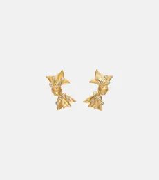 Embellished clip-on earrings Embellished clip-on earrings