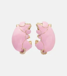 Embellished clip-on earrings Embellished clip-on earrings